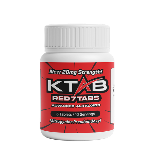 RED 7 KRATOM TABLETS (20mg)
