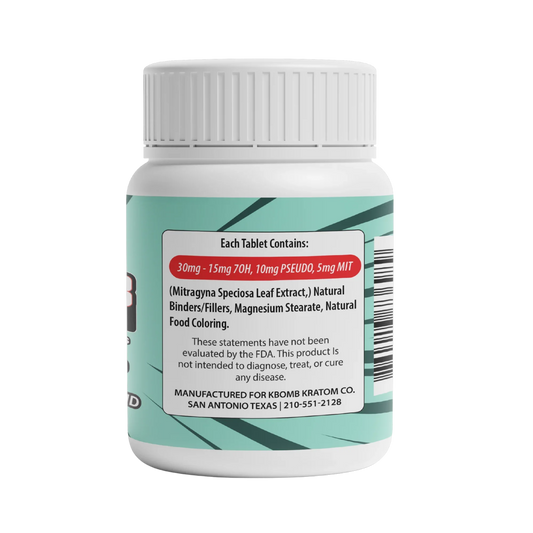 Super Tabs (7OH, Pseudo, MIT) 30mg