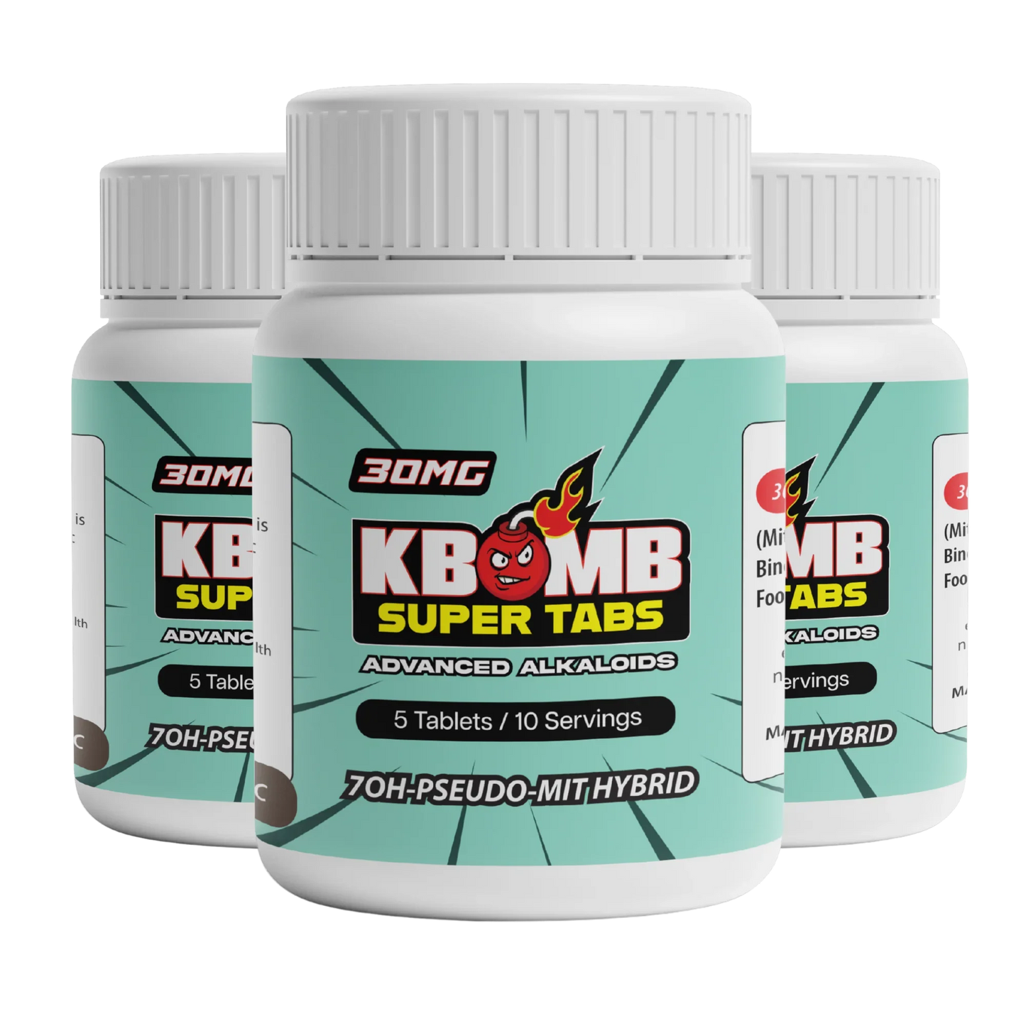 Super Tabs (7OH, Pseudo, MIT) 30mg