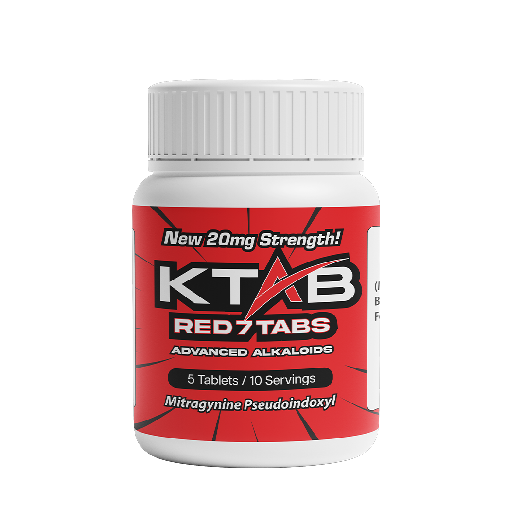 RED 7 KRATOM TABLETS (20mg)
