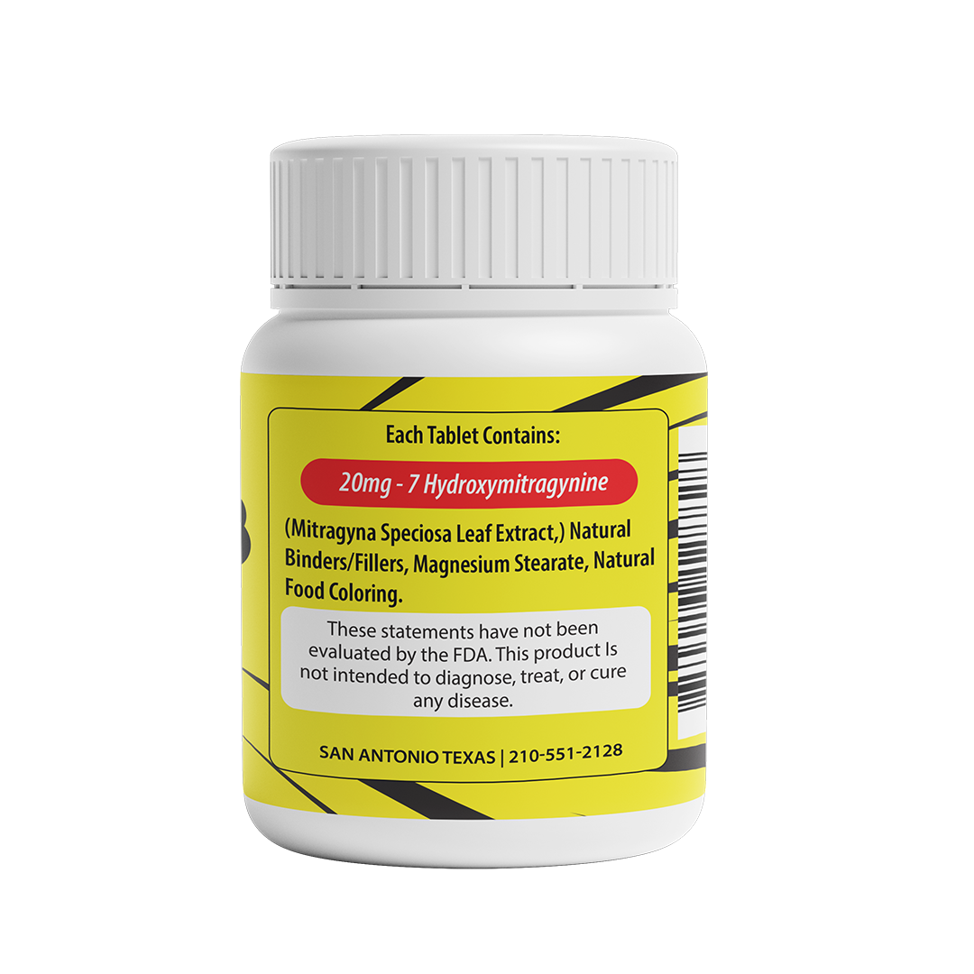 7-OH KRATOM TABLETS (20mg)