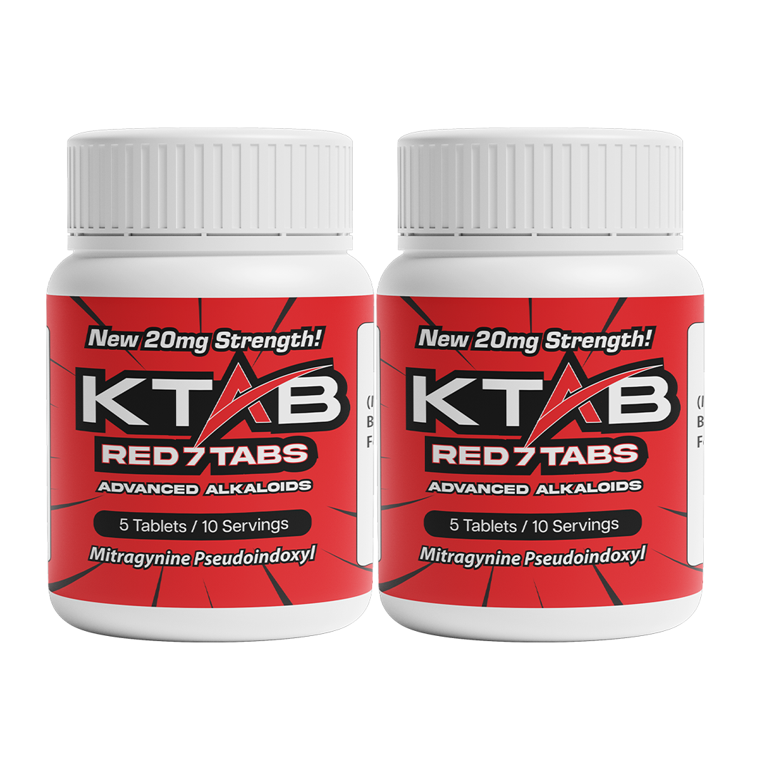 RED 7 KRATOM TABLETS (20mg)