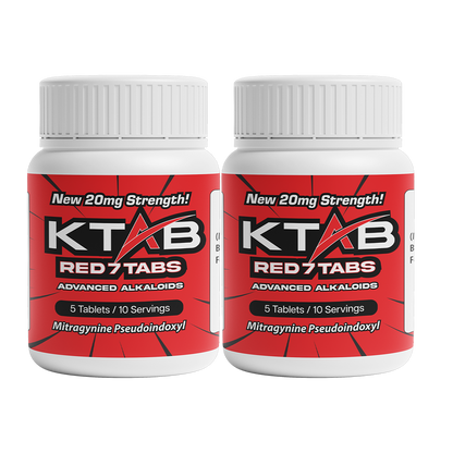 RED 7 KRATOM TABLETS (20mg)