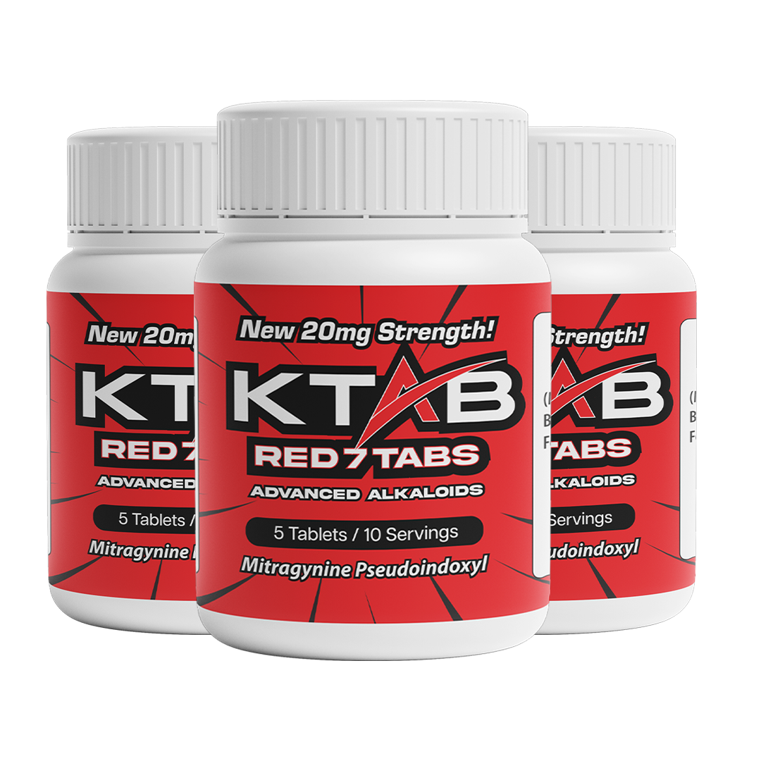 RED 7 KRATOM TABLETS (20mg)