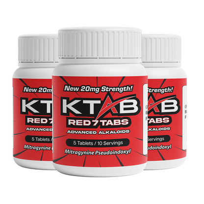 RED 7 KRATOM TABLETS (20mg)