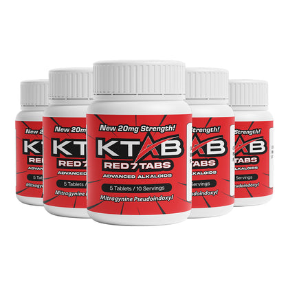 RED 7 KRATOM TABLETS (20mg)