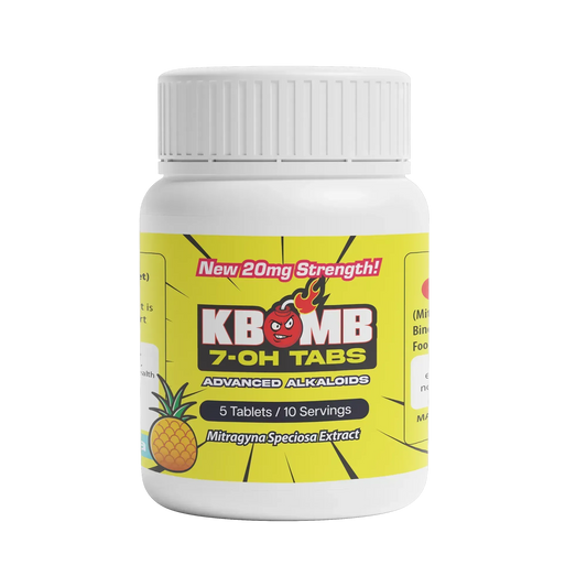 [SAMPLES] 7-OH Kratom Tablets - KBomb Kratom