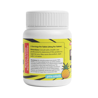 7-OH Kratom Tablets (20mg) - KBomb Kratom