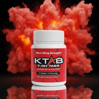 RED 7 KRATOM TABLETS (20mg)